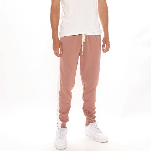 Fashion Nova Other - Fashion Nova Mens Retro Track Pant Muave • XL